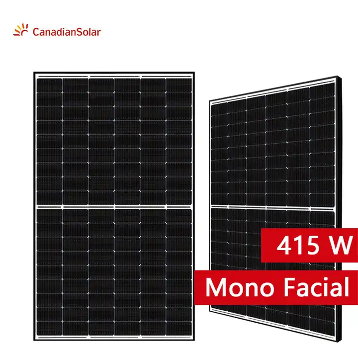 Panou solar Canadian Solar 415W cu rama neagra - CS6R-415MS [0]