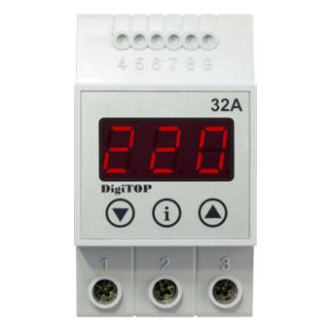 Releu protecție tensiune VP-32A, Digi Top [1]