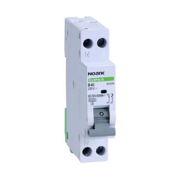 Intrerupatoare automate modulare - Mini-întreruptoare automate Ex9PN-S 1PN C40, 101599, Noark