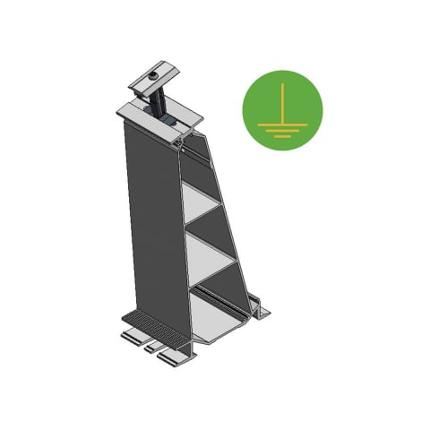 Alu rear foot ValkPro+ P10° middle