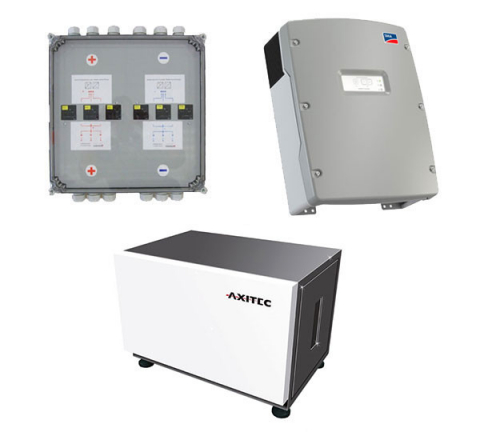 Invertoare - Axitec AXISTORAGE LI 8S (3 PCS./26,7 KWH) + 1X SI 6.0H