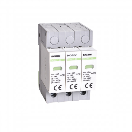 Protectie - Descarcator CC Ex9UEP 20 3P 1000 (N), 112906, Noark