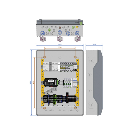 Tablouri sigurante echipat DC/AC - Fronius grid switch box ITA
