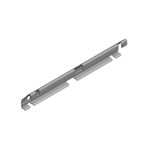 Galv coupling cable basket h=35 clip-on