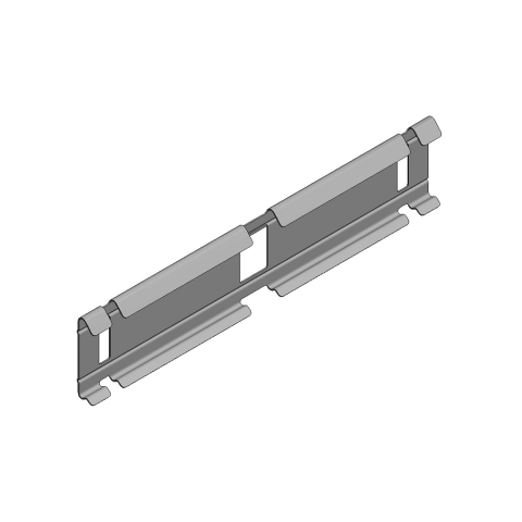 Galv coupling cable basket h=60 clip-on