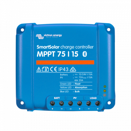 MPPT - Incarcator solar 12V 24V 15A Victron Energy SmartSolar MPPT 75/15