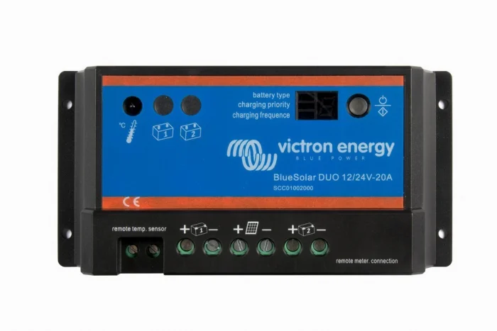 MPPT - Incarcator solar 12V 24V 20A Victron Energy BlueSolar PWM-Light 12/24V-20A