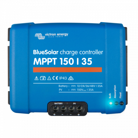 MPPT - Incarcator solar 12V 24V 48V 35A Victron Energy BlueSolar MPPT 150/35