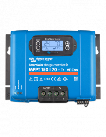 Accesorii - Incarcator solar 12V 24V 48V 70A Victron Energy SmartSolar MPPT 150/70-Tr VE.Can