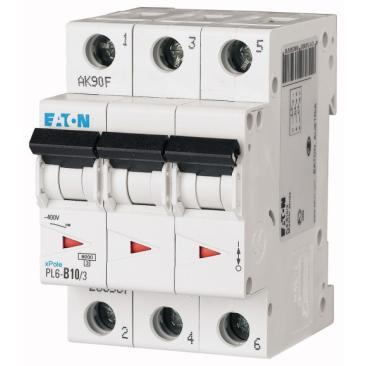 Intrerupatoare automate modulare - Intrerupator Automat 10A 3P C 6KA