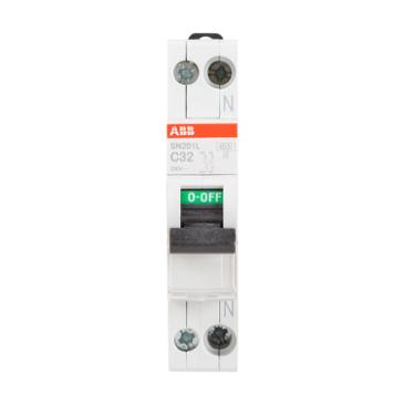 Intrerupatoare automate modulare - Intrerupator Automat 32A 1P+N C 4.5Ka SN201-L