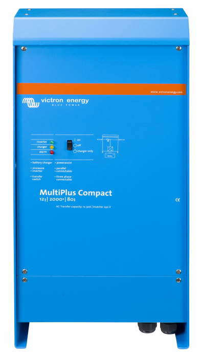 Invertoare - Victron Invertor cu charger 12V 2000 VA Victron Energy MultiPlus C 12/2000/80-30