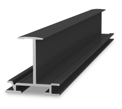 Structura - K2 System INSERTION RAIL 30, 5.40M, BLACK