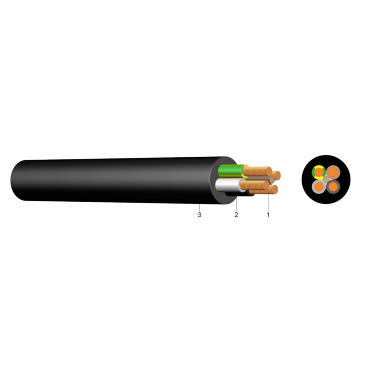 Cabluri - MCCG/H07RN-F 5x10 -tambur, Cabluri