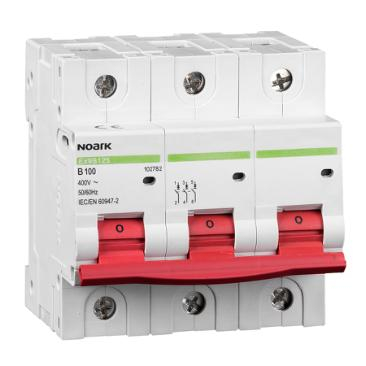 Intrerupatoare automate modulare - Mini-întreruptoare automate Ex9B125 3P C80A, 102791, Noark