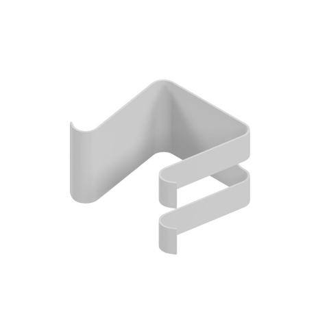 Secure clip for EC adapter / cable guide