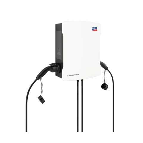 SMA EV Charger Business 2 x 22kW, charging cable 7,5m
