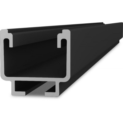 K2-Systems GmbH - SolidRail Light; 4.40 m Black