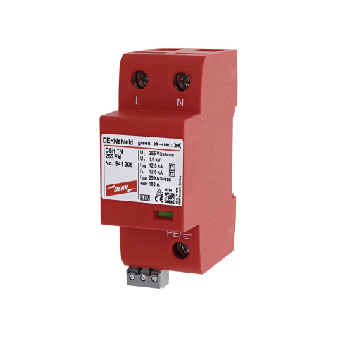 SPD Type 1 + Type 2 - SPD Type 1 + Type 2, DEHNshield TN 255 FM