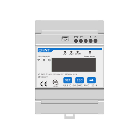 Smart Meter - Sungrow DTSU666-20 CT – Contor trifazat cu transformatoare de curent pentru invertoare Sungrow