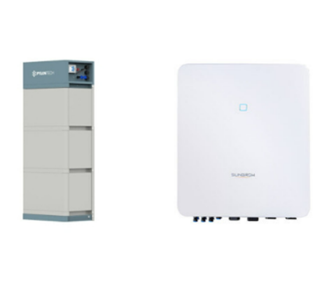 Sungrow PYLONTECH FORCE H2 10.1 + SUNGROW SH8.0RT-V112