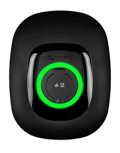 Victron Energy Black front for EV Charging station NS