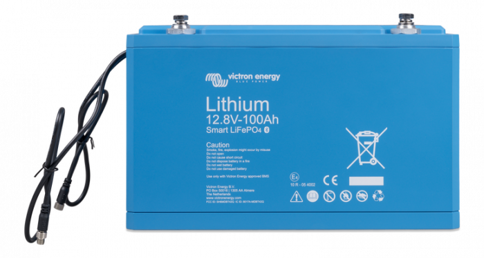 Victron Energy - Victron Energy LiFePO4 battery 12,8V/100Ah - Smart