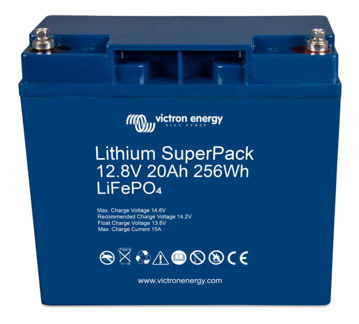 Victron Energy - Victron Energy Lithium SuperPack 12,8V/20Ah (M5)