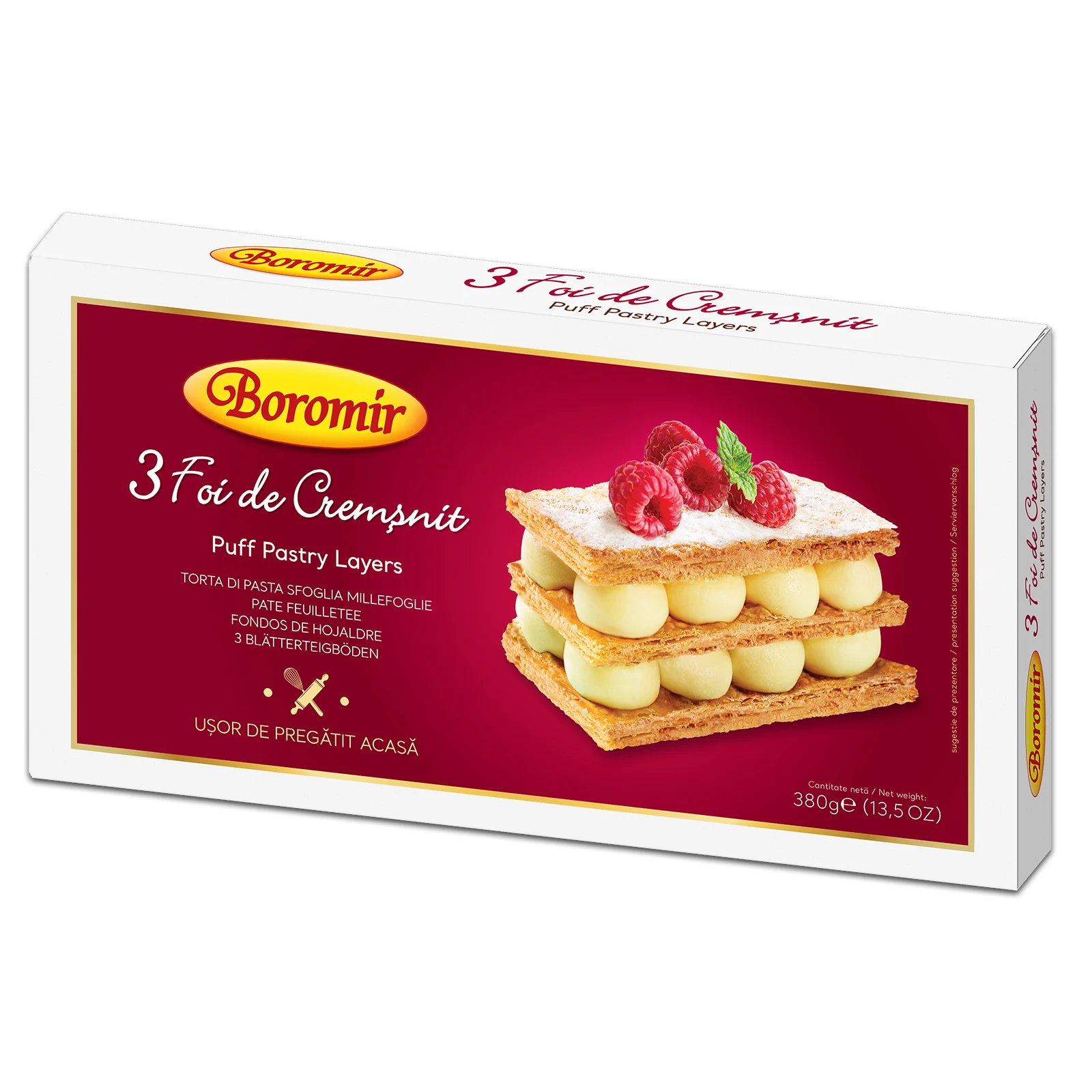Crema de patiserie ideală pentru cremșnit: cum o alegi și cum o folosești?