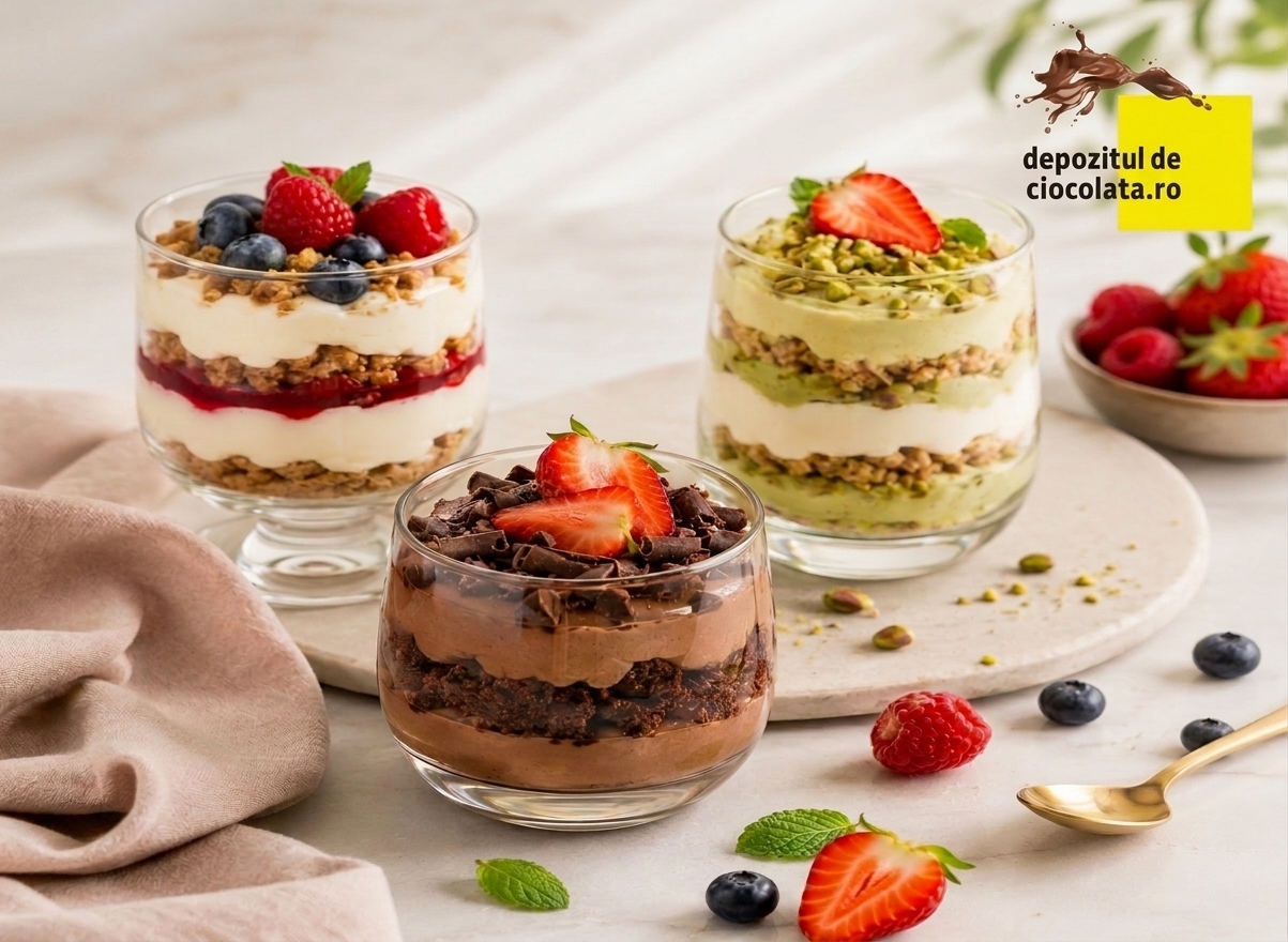 3 deserturi simple cu căpșuni și zmeură pe care le poți pregăti acasă