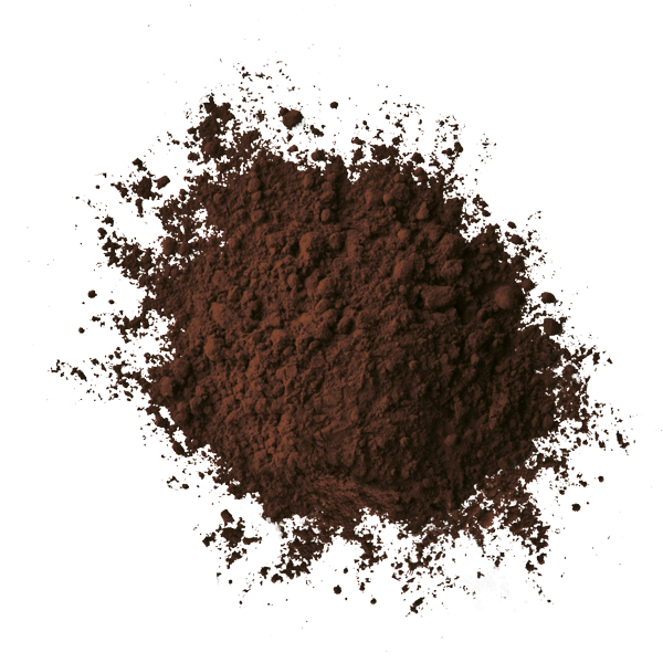 Pudră de cacao puternic alcalinizată (pH 8) cu 22/24% unt de cacao. Culoare maro roșiatică foarte închisă. Gust pur, intens, cu vanilie.  1 KG [2]