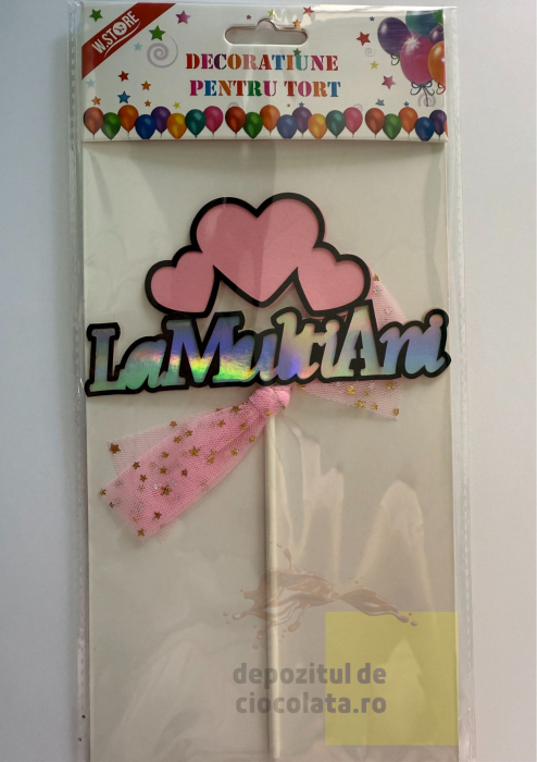 Cake Topper LA MULTI ANI  FETITE [1]