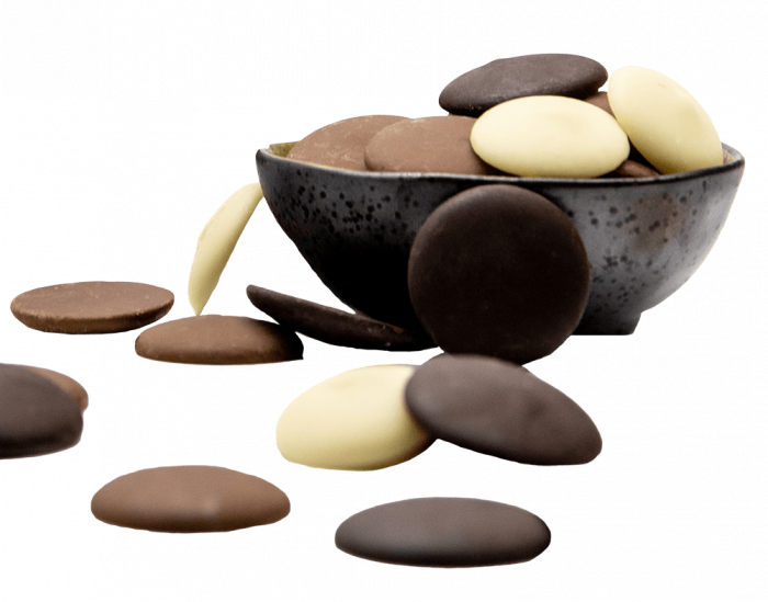 Ciocolata veritabila belgiana banuti neagra, fara zahar [3]