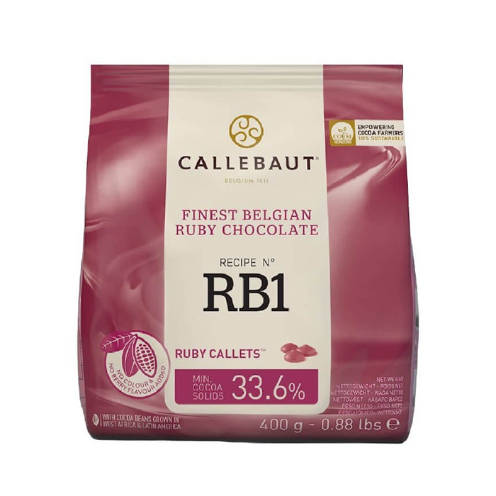 Ciocolata Ruby - CALLEBAUT 2.5 KG [3]