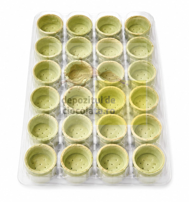 Coji De Tarta Rotunde Medii Fistic 60mm - 46 buc [3]