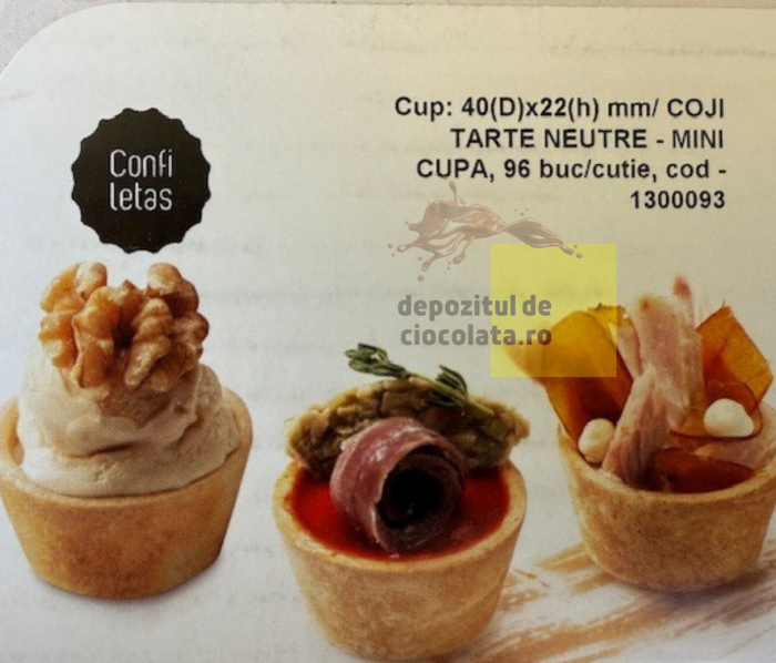 Coji Tarte Neutre Mini Cupa 96buc [2]