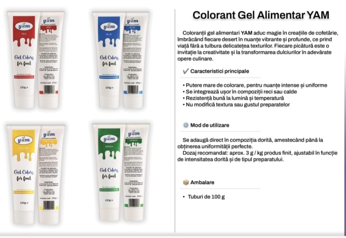 Colorant GEL YAM HIDROSOLUBIL 0.100 GR [2]