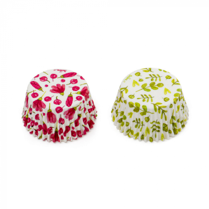 Forme de copt pentru briose cu model FLORAL [2]