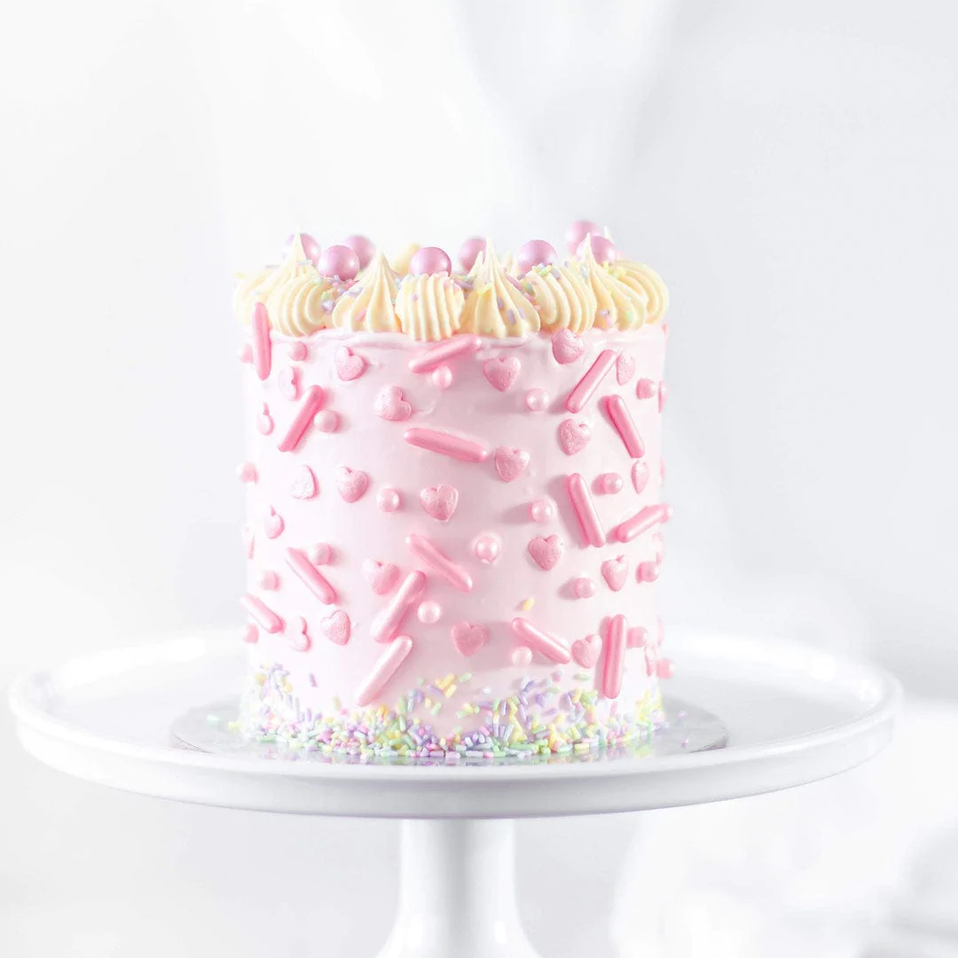 Mix Sprinkles din zahar colorate pentru decorarea produselor de cofetarie si patiserie. Bastonase subtiri de zahar in culori pastelate. [3]