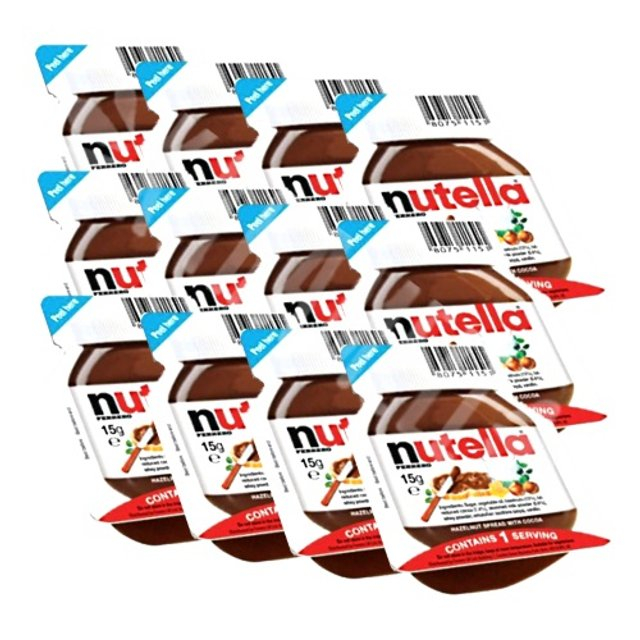 Cuva de plastic cu crema tartitabila de alune - NUTELLA [2]