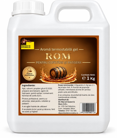 DECOR - Aroma Rom Termostabila Depozitul de Ciocolata - 1kg