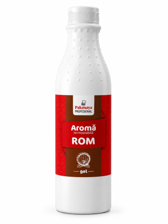 PRODUSE - Aromă gel DE ROM termostabilă 1 L - PAKMAYA