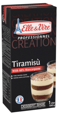 FRISCA, UNT, LAPTE CONDENSAT - Baza Desert Creation TIRAMISU - 1L