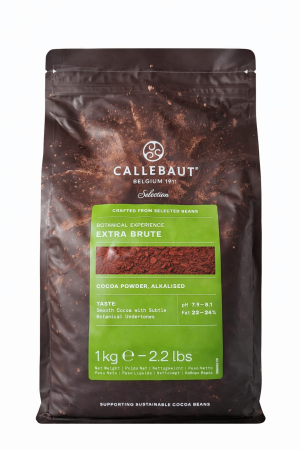 PRODUSE - Cacao pudra extra fina alcalinizata Extra Brute, continut de grasimi 22-24%, producator Cacao Barry 1KG