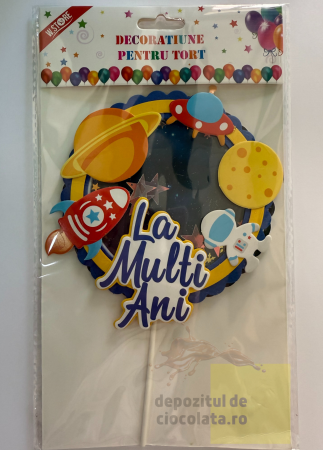 DECOR - Cake Topper LA MULTI ANI BAIETEI
