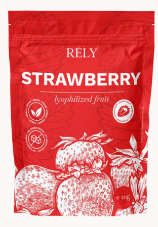 DECOR - Capsuna liofilizată este capsuna care a fost procesată prin liofilizare, un proces de deshidratare care implică congelarea fructului și îndepărtarea apei sub presiune scăzută. Acest proces menține aroma și proprietățile nutriționale ale capsunii într-o formă uscată și ușor de păstrat. Capsuna liofilizată poate fi utilizată în diverse moduri, cum ar fi decorarea prajiturilor si a produselor de cofetarie sau adăugarea în cereale, iaurt, smoothie-uri sau ca gustare sănătoasă. 