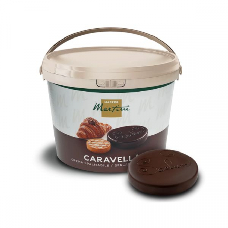 PRODUSE - Caravella Cover Dark - Glazura ciocolata Neagra - 5 KG