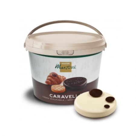 GLAZURI, UMPLUTURI, CREME - Caravella Cover White - Glazura de ciocolata Alba - 5 KG