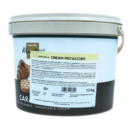 GLAZURI, UMPLUTURI, CREME - Crema de Fistic Caravella 10% 13kg