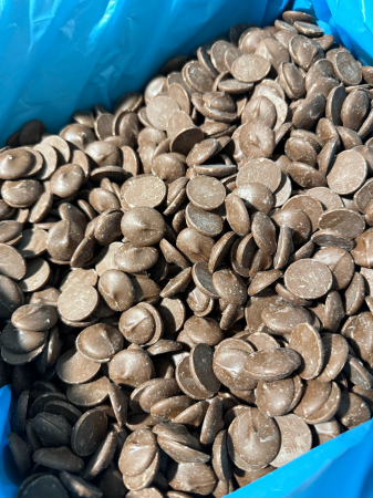 PRODUSE - Ciocolata cu lapte belgiana banuți 30% 10kg CARGIL